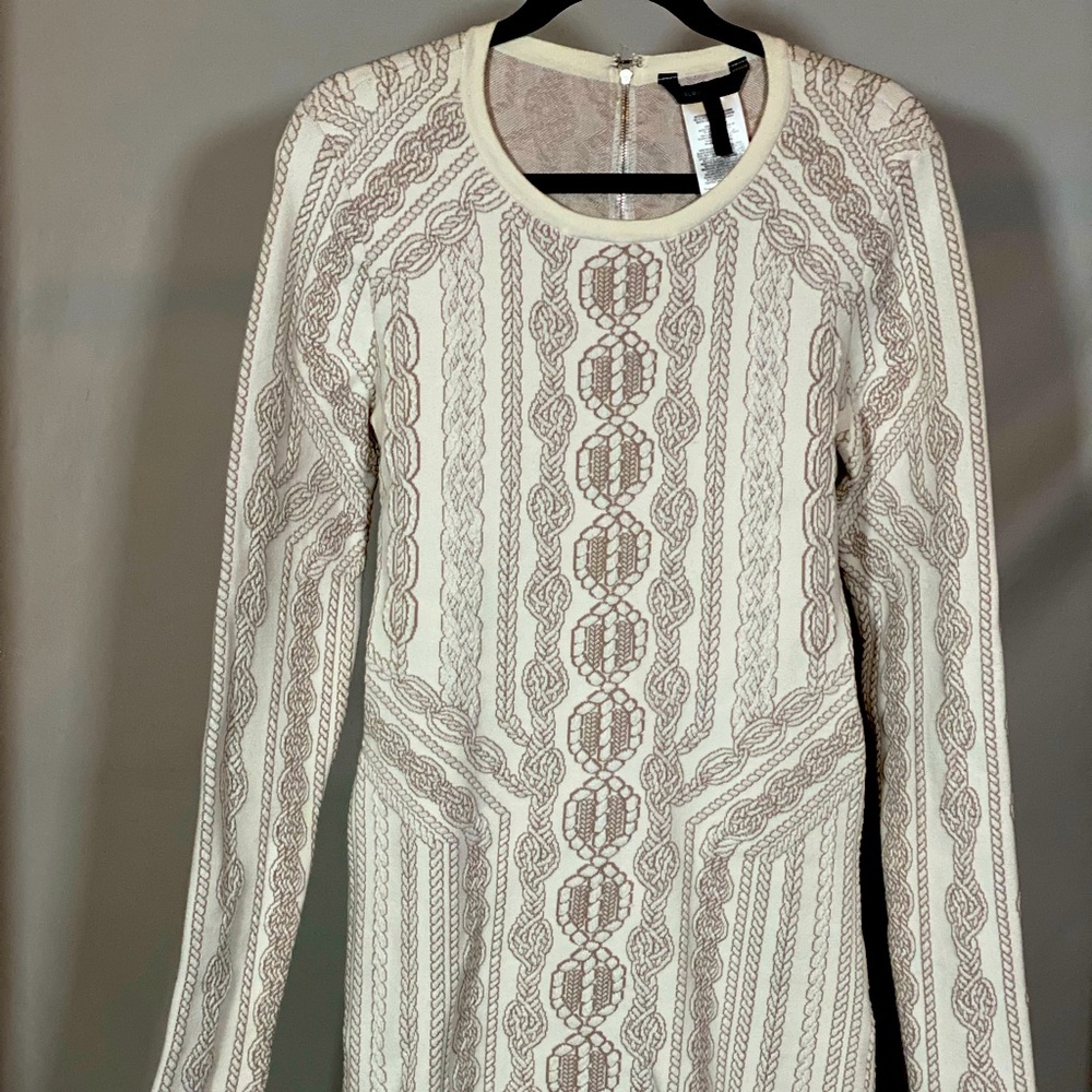 Cream Bcbg Dress
